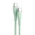 Kabel USB-C 2.0 do USB-C Vention TAWGG 1,5m PD 100W jasnozielony silikonowy