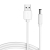 Kabel zasilający USB 2.0 do DC 5.5mm Barrel Jack 5V Vention CEYWD 0,5m (biały)