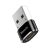 Adapter USB-C do USB-A Baseus 5A (czarny)