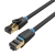 Kabel sieciowy CAT8 SFTP Vention IKABH RJ45 Ethernet 40Gbps 2m czarny