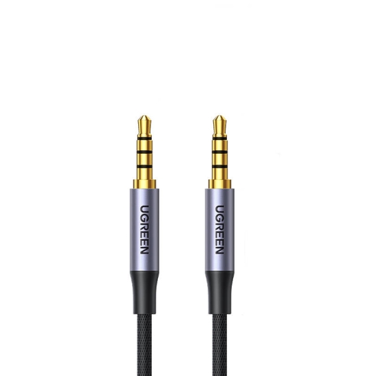 Kabel mini jack 3.5mm UGREEN AV183, AUX, 3m (czarny)