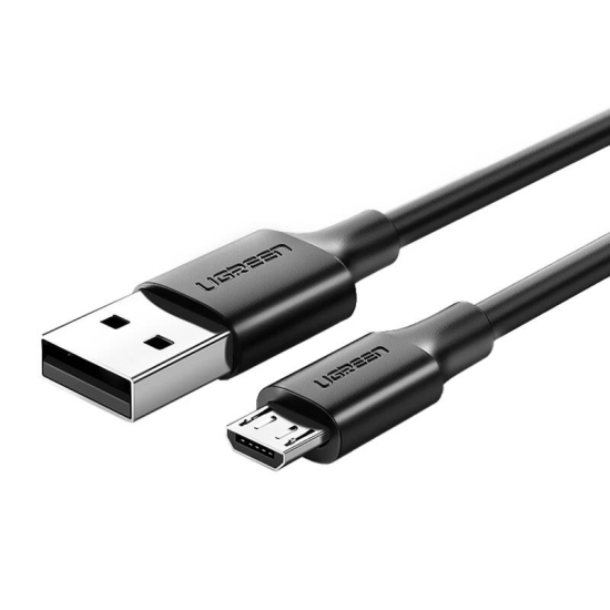 Kabel micro USB UGREEN  US289 QC 3.0 2.4A 1.5m (czarny)