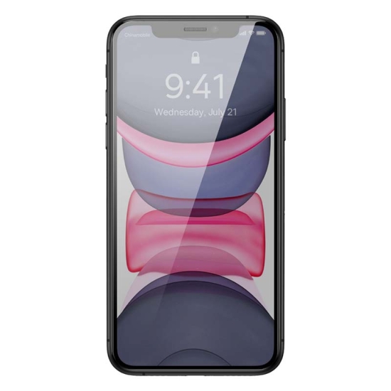 Szkło hartowane z filtrem prywatyzującym 0.3mm Baseus do iPhone X / XS / 11 Pro (2szt.)