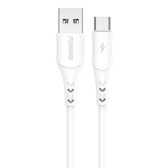 Kabel USB do USB-C Foneng X81 2.1A, 1m (biały)