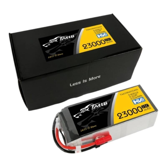 Akumulator Tattu 23000mAh 22.8V 25C 6S1P Lipo Pack z konektorem XT150+AS150