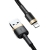 Kabel USB Lightning  Baseus Cafule 1.5A 2m (złoto-czarny)