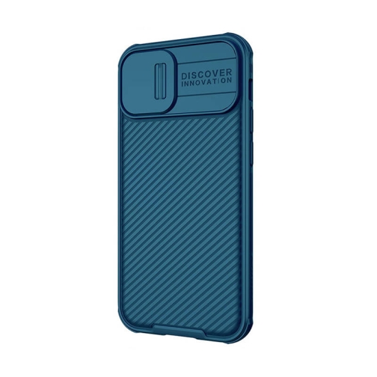 Etui CamShield PRO Nillkin do iPhone 13 Mini (niebieskie)