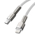 Kabel USB-C do Lightning Baseus Cafule, PD, 20W, 1m (biały)