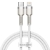 Kabel USB-C do Lightning Baseus Cafule, PD, 20W, 1m (biały)