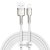 Kabel USB do Lightning Baseus Cafule, 2.4A, 2m (biały)