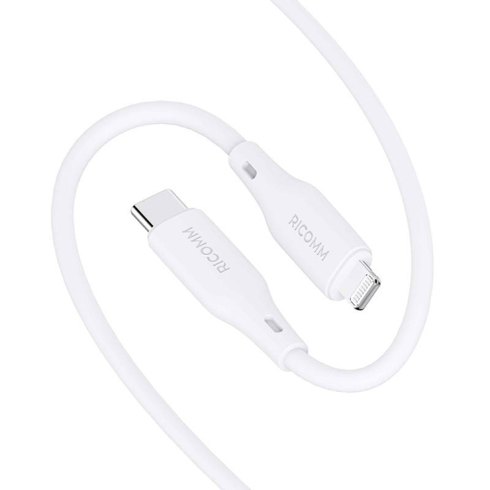 Kabel USB-C do Lightning Ricomm RLS004CLW 1.2m