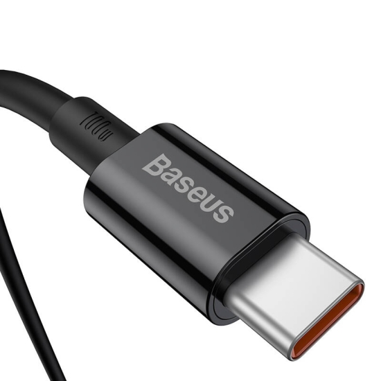 Kabel USB-C do USB-C Baseus Superior Series, 100W, 1m (czarny)