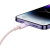 Kabel szybko ładujący Baseus USB-A do Lightning  Explorer Series 1m, 2.4A (różowy)