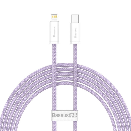 Kabel USB-C do Lightning Baseus Dynamic Series, 20W, 2m (fioletowy)