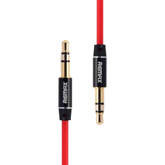 Kabel mini jack 3,5mm AUX Remax RL-L1001m (czerwony)