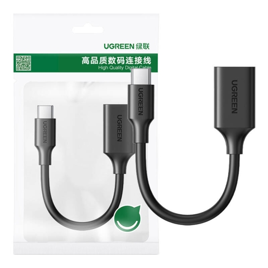 Adapter OTG USB-C 3.0 UGREEN  US154 (czarny)