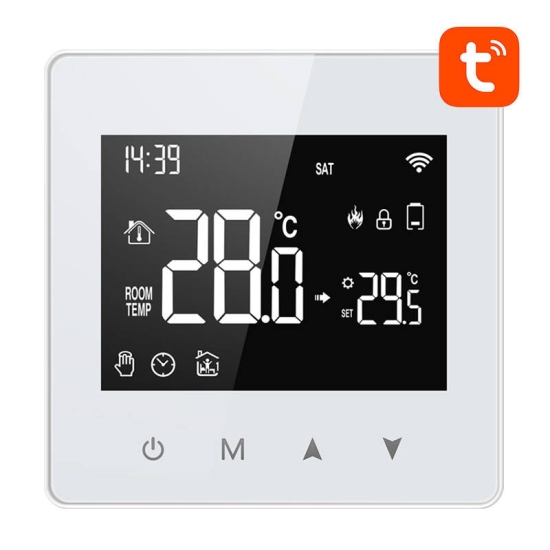 Inteligentny termostat Avatto ZWT198 ZigBee TUYA