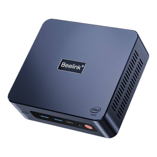 MINI PC Beelink U59 PRO Intel Celeron - N5105 16GB RAM + 500GB niebieski