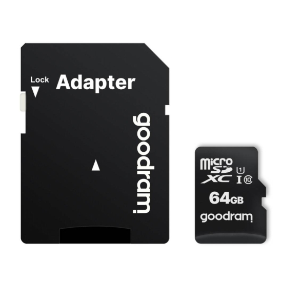 Karta pamięci Goodram microSD 64GB (M1AA-0640R12)