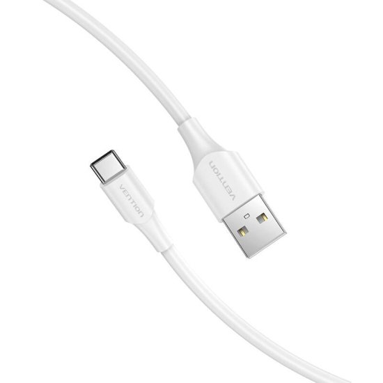 Kabel USB 2.0 A do USB-C 3A Vention CTHWH 2m Biały