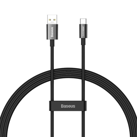 Kabel USB do USB-C Baseus Superior Series, 65W, 1m (czarny)