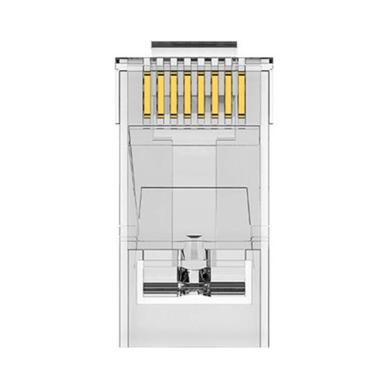 Wtyczka modułowa RJ45 CAT.5E FTP Vention IDAR0-10 przezroczysta 10 szt.