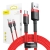 Kabel USB do USB-C Baseus Cafule 2A 3m (czerwony)