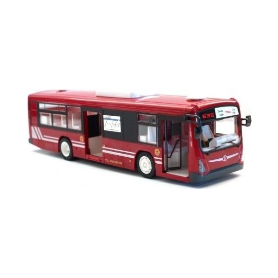 Autobus miejski zdalnie sterowany RC na pilota 1:20 Double Eagle (niebieski) E635-003