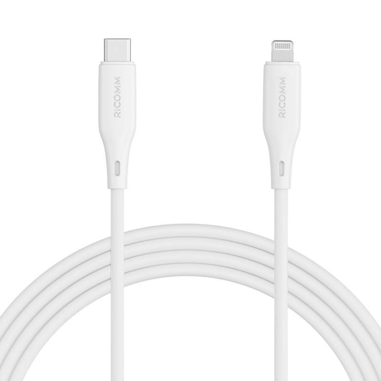 Kabel USB-C do Lightning Ricomm RLS007CLW 2.1m