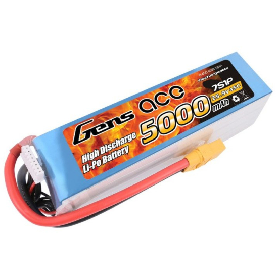Akumulator Gens Ace 5000mAh 25.9V 45C 7S1P XT90