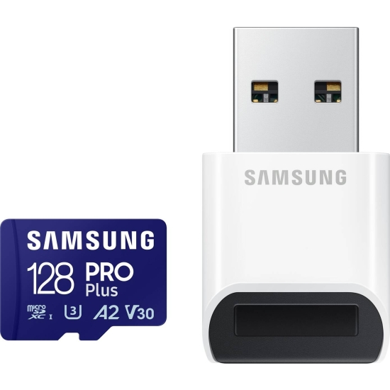 Karta pamięci Samsung PRO Plus micro SDXC 128 GB U3 A2 V30 (MB-MD128SB/WW)