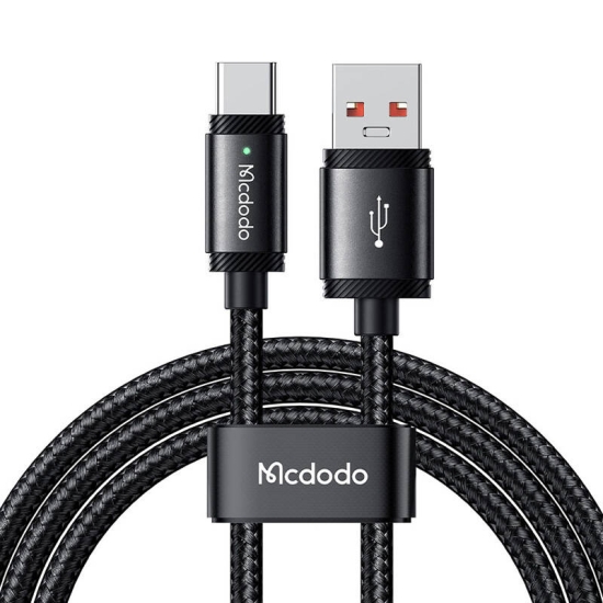 Kabel USB-A do USB-C Mcdodo CA-4730, 120W, 1,5m (czarny)