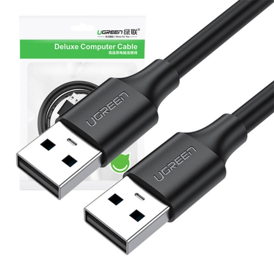 Kabel USB 2.0 M-M UGREEN US102, 1m (czarny)