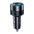 Ładowarka samochodowa Choetech TC0011 130W 2x USB C 1x USB A (czarna)