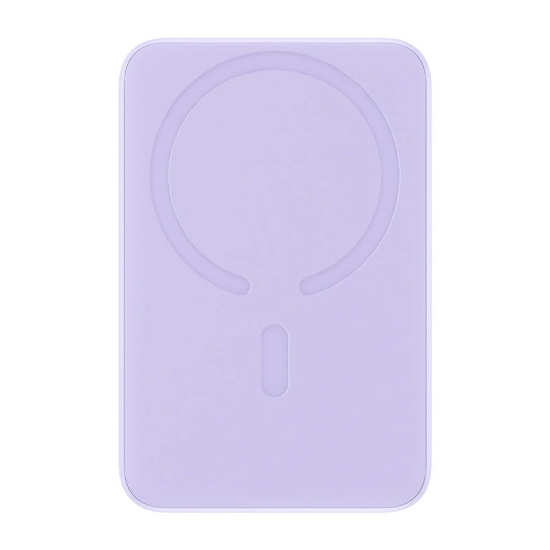 Powerbank magnetyczny Baseus Magnetic Mini 10000mAh, USB-C 20W MagSafe (fioletowy)