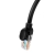 Kabel sieciowy Baseus Ethernet CAT5, 0,5m (czarny)