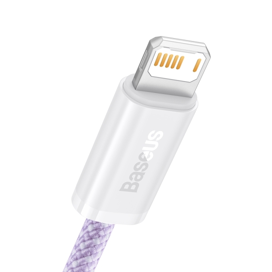 Kabel USB do Lightning Baseus Dynamic, 2.4A, 2m (Fioletowy)