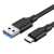 Kabel USB do USB-C 3.0 UGREEN  US184 1m (czarny)