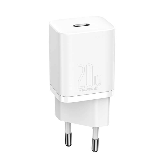 Ładowarka sieciowa Baseus Super Si Quick Charger 1C 20W (biała)