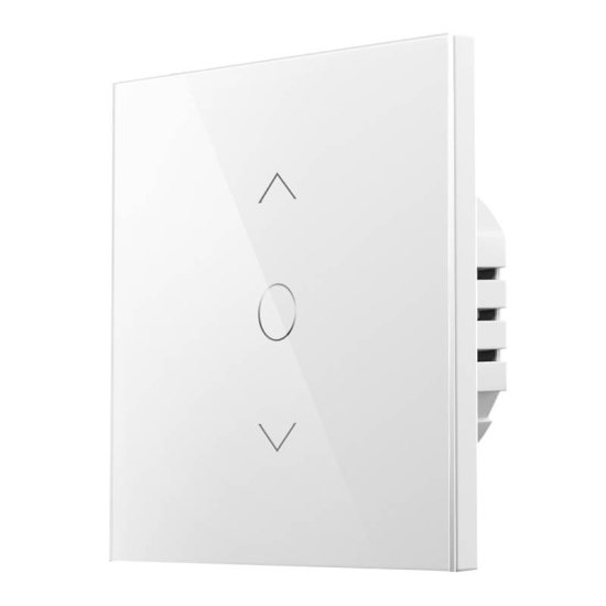 Dotykowy inteligentny wyłącznik czasowy rolet Wi-Fi Meross MRS100HK(EU) (HomeKit)