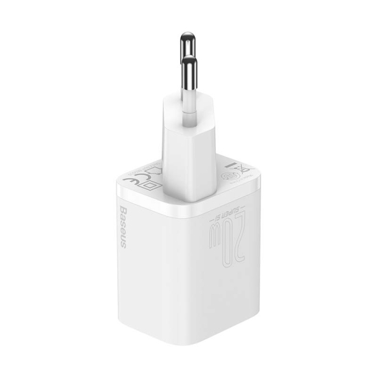 Ładowarka sieciowa Baseus Super Si Quick Charger 1C 20W (biała)