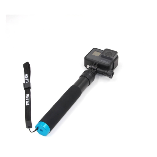 Selfie stick Telesin z plastikowym tripodem do kamer sportowych (GP-MNP-090-D)