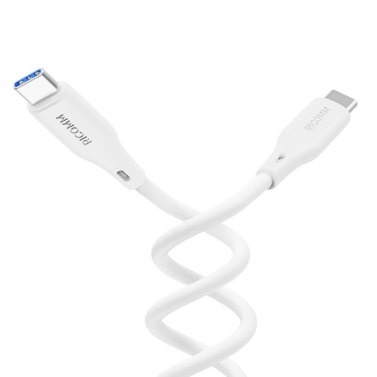 Kabel USB-C do USB-C Ricomm RLS304CCW 1.2m