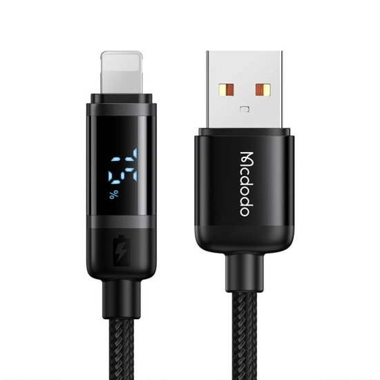 Kabel  USB-A do Lightning Mcdodo CA-5000, 1,2m (czarny)