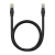 Kabel sieciowy Baseus Ethernet CAT5, 1m (czarny)