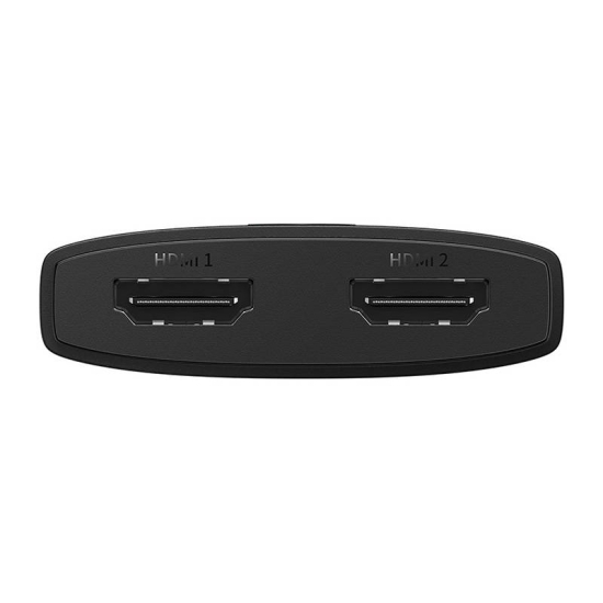 Adapter HDMI Baseus 2w1 z kablem 1m (czarny)
