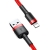 Kabel Lightning USB Baseus Cafule 2A 3m (czerwony)