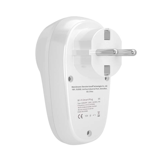 Inteligentne Gniazdko WiFi Sonoff S26R2TPF-DE (Typ F)