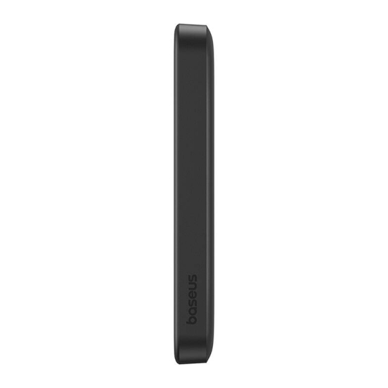 Magnetyczny mini powerbank Baseus 5000mAh, USB-C 20W (czarny)