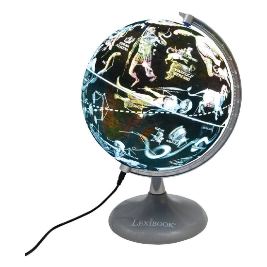 Globus 2w1 z konstelacją gwiazd Lexibook